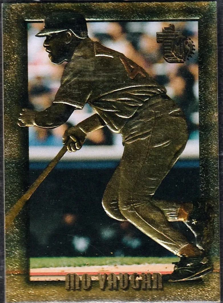 Mo Vaughn 1995 topps Embossed