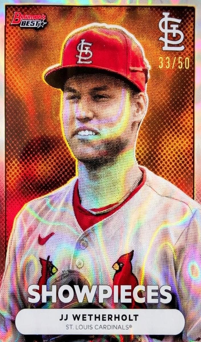 JJ Wetherholt 2025 bowman Bowman Best