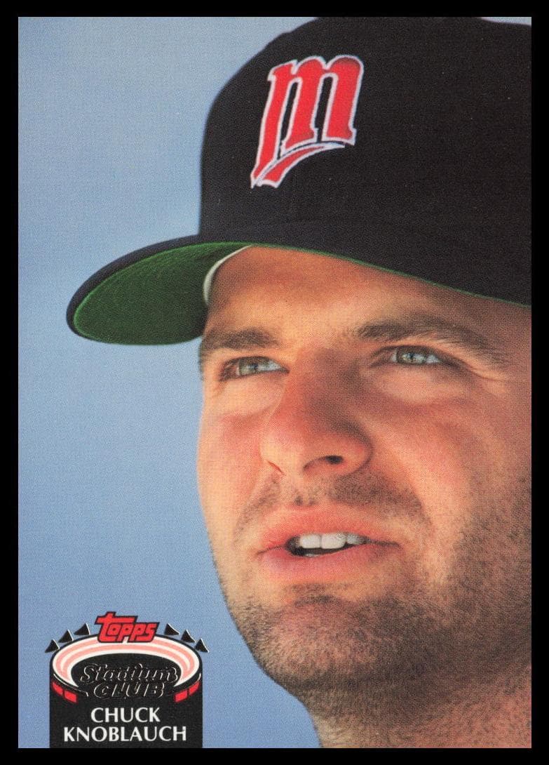 Chuck Knoblauch 1992 unknown Stadium Club