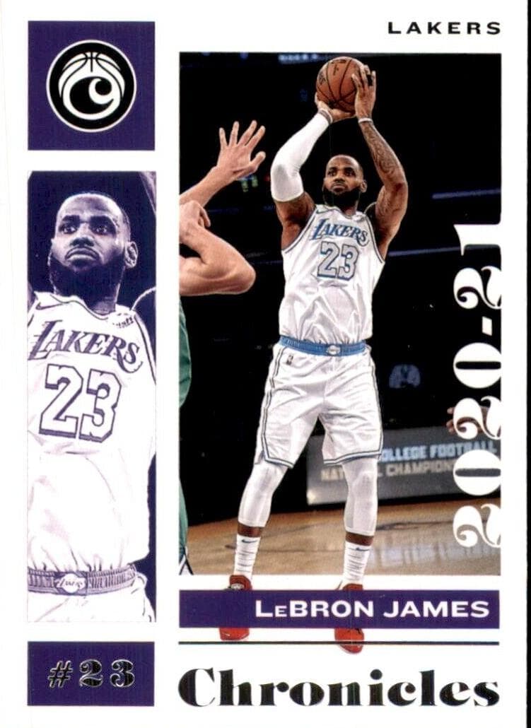 LeBron James 2020 panini Panini National Treasures