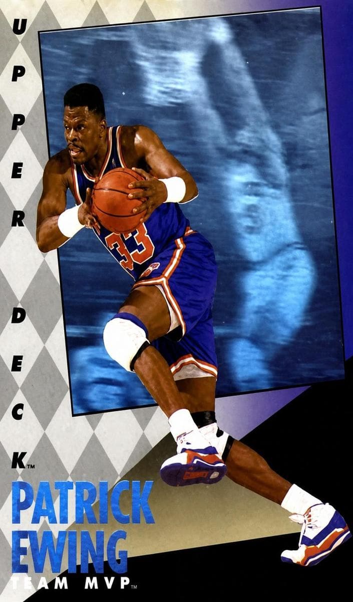 Patrick Ewing 1992 upper-deck Mvp Holograms