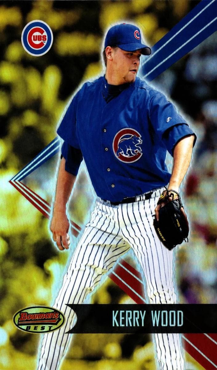 Kerry Wood 2001 bowman Bowman's Best