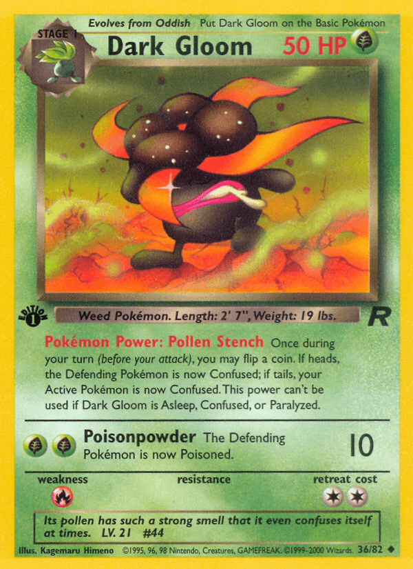 Dark Gloom 1997 Pokemon