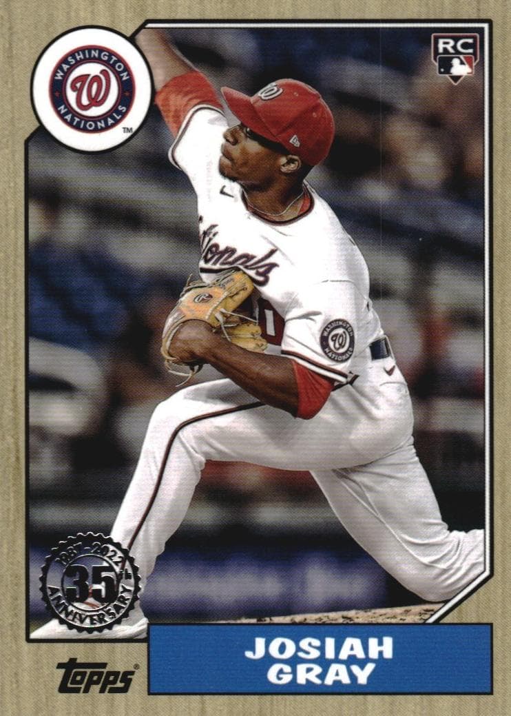 Josiah Gray 2022 topps Topps