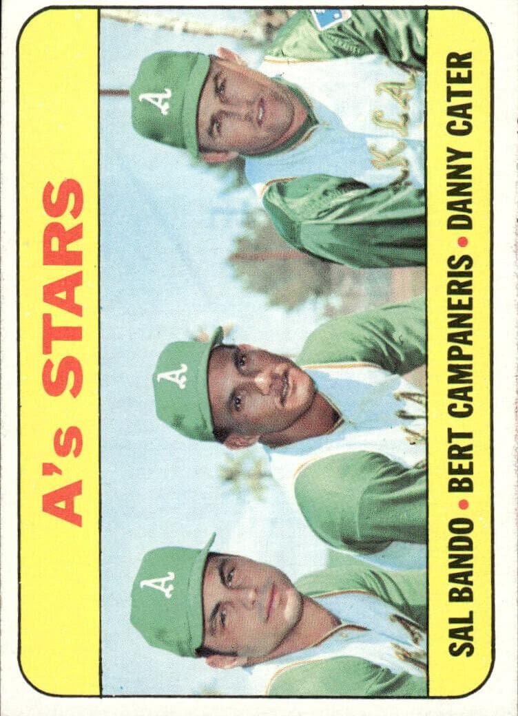 A's Stars (Sal Bando / Bert Campaneris / Danny Cater) #556