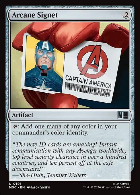 Arcane Signet 2021 Magic: The Gathering Midnight Hunt Commander