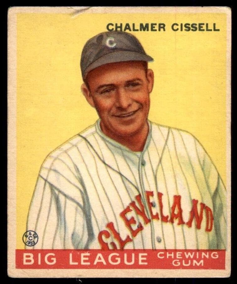 Chalmer Cissell 1933 unknown Goudey