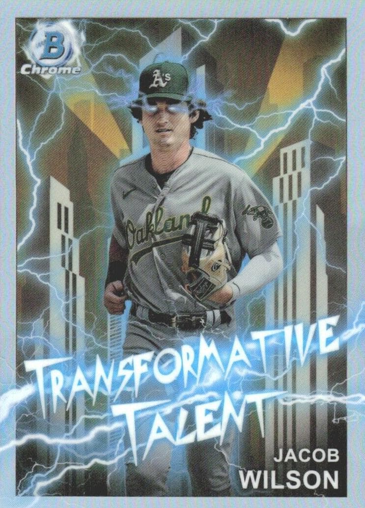 Jacob Wilson 2023 bowman Bowman Draft