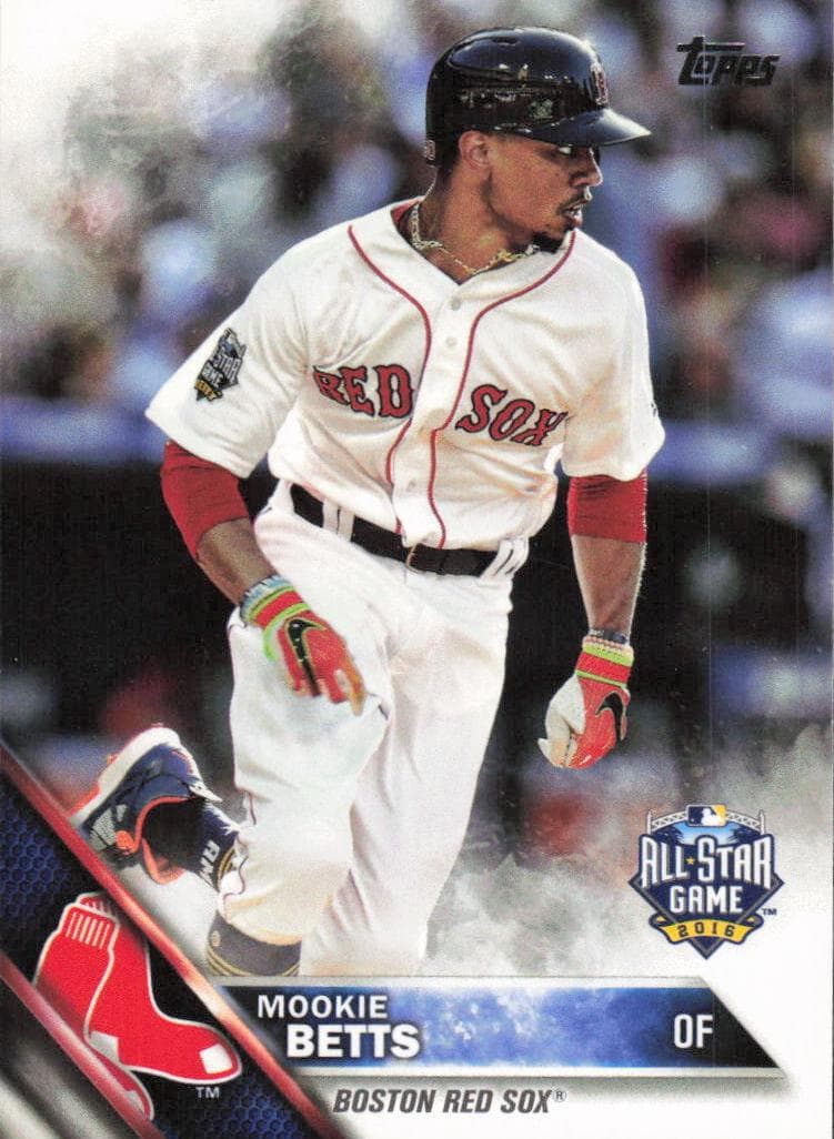 Mookie Betts 2016 topps Topps Update