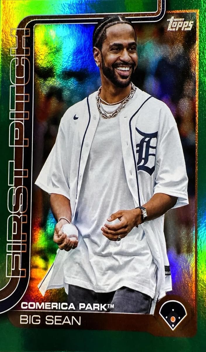 Big Sean 2025 topps Topps Update