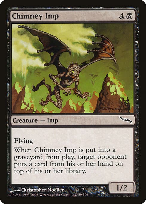 Chimney Imp 2003 Magic: The Gathering Mirrodin