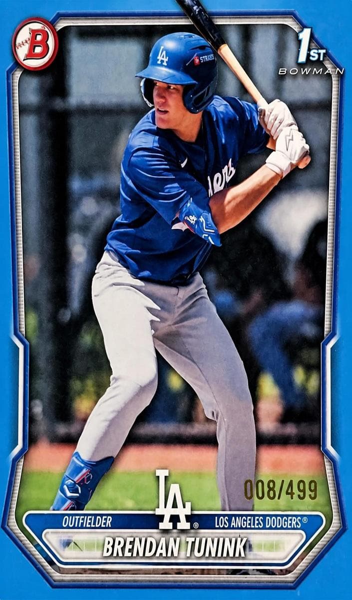 Brendan Tunink 2026 bowman Bowman