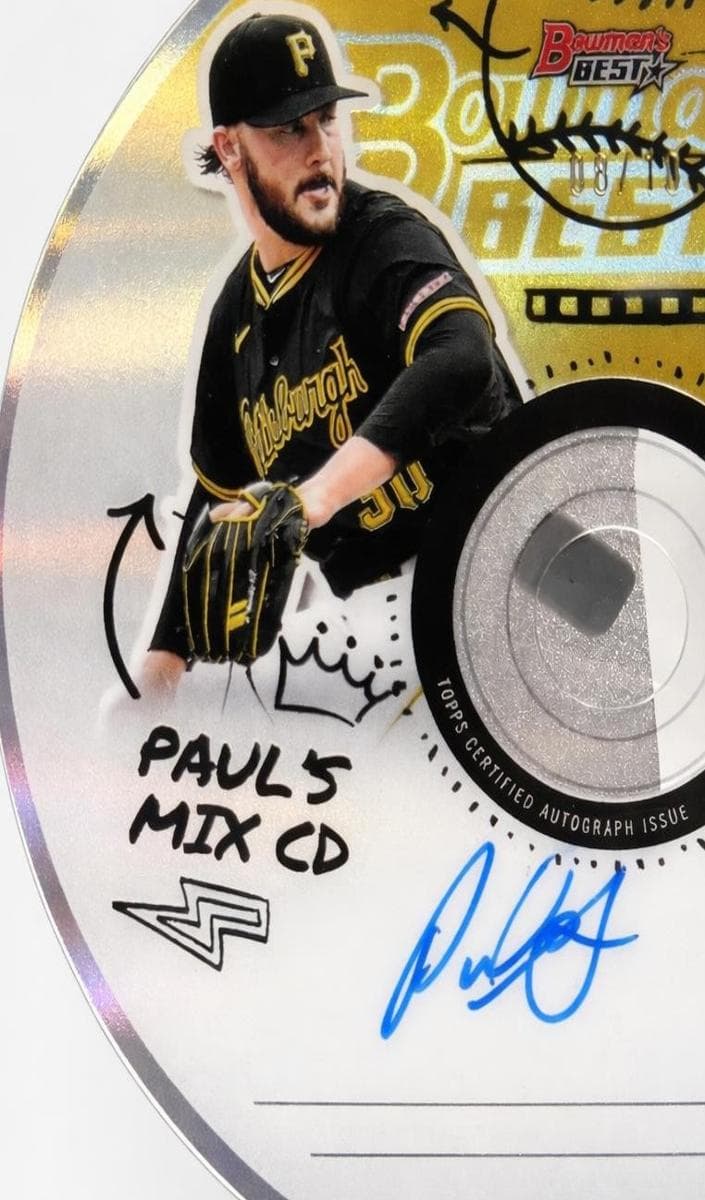 Paul Skenes 2025 bowman Bowman Best