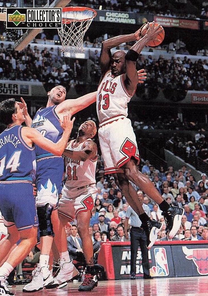 Michael Jordan MM 1997 unknown Collector's Choice