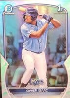 Xavier Isaac trading card