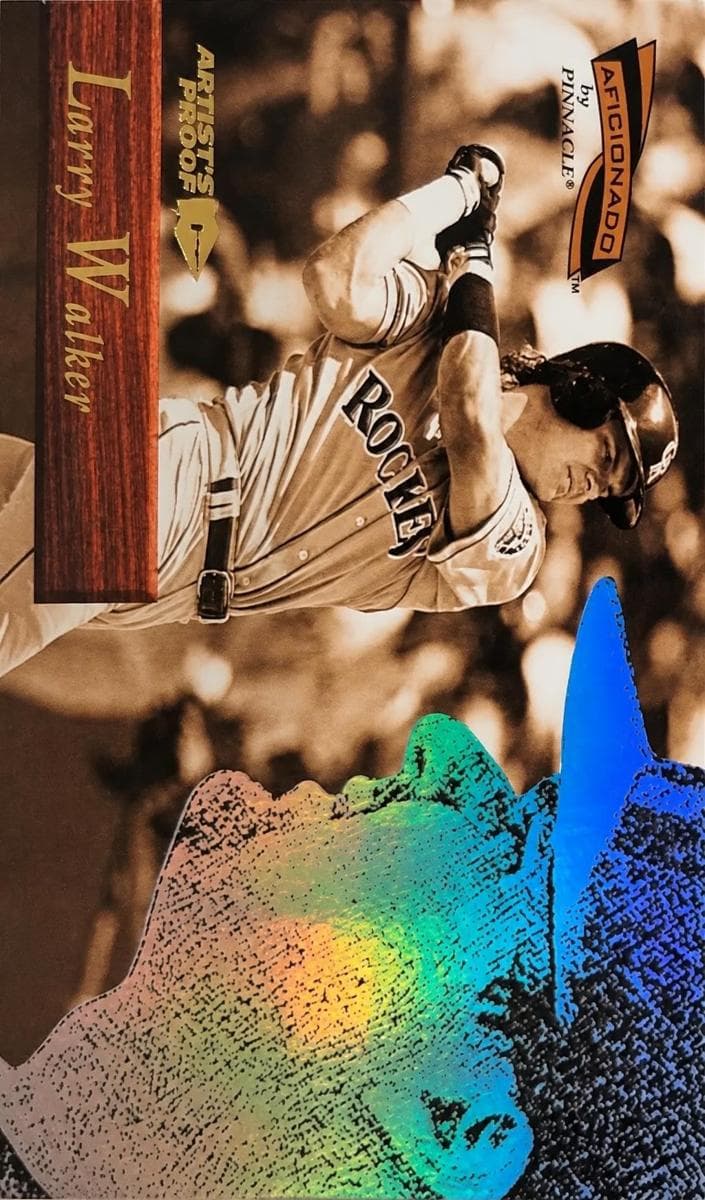 Larry Walker 1996 unknown Pinnacle Aficionado