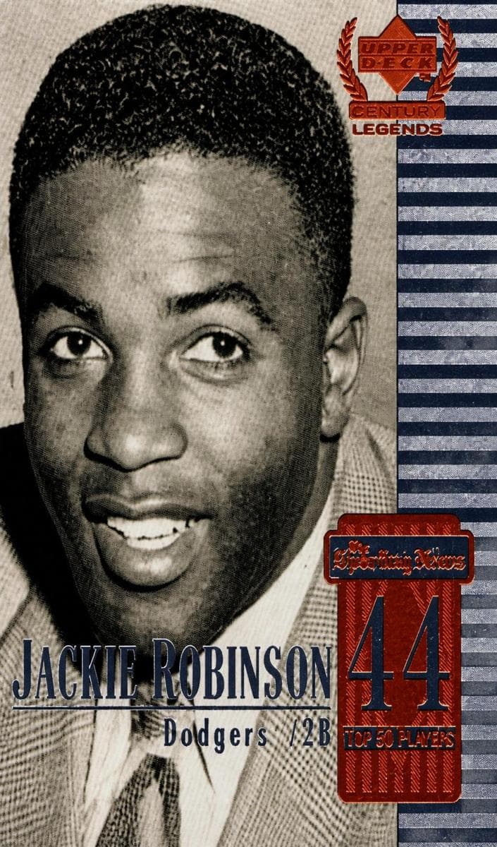 Jackie Robinson 1999 upper-deck Upper Deck Century Legends