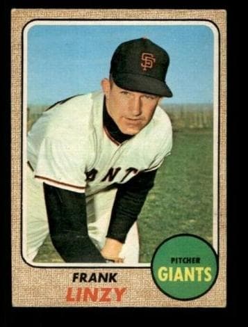 Frank Linzy 1968 topps O-Pee-Chee