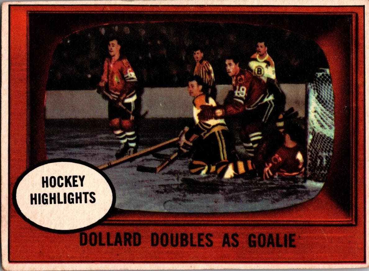 Dollard Doubles As Goalie #44