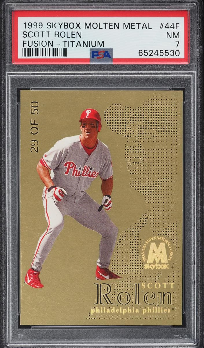 Scott Rolen 1999 fleer SkyBox Molten Metal