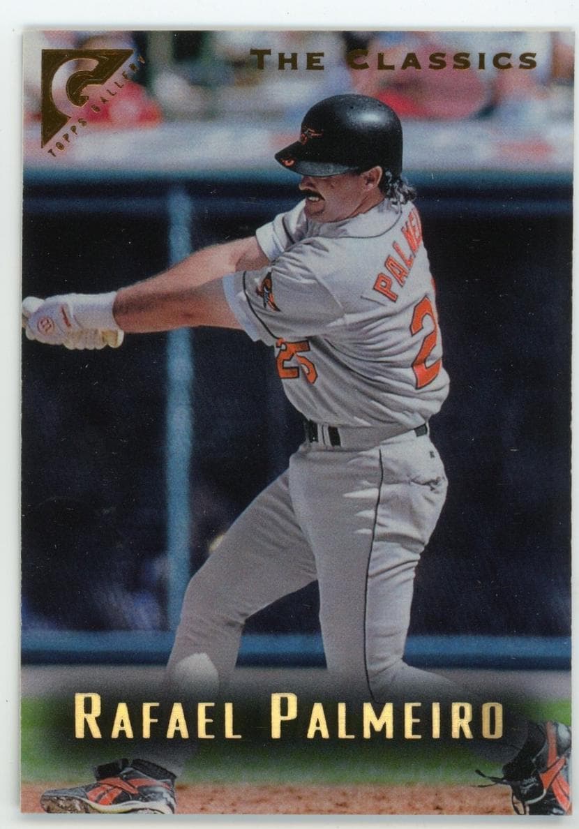 Rafael Palmeiro 1996 topps Topps Gallery