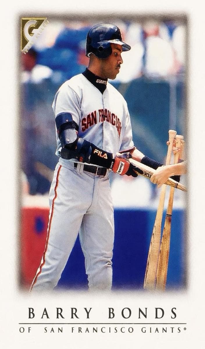 Barry Bonds 1999 topps Topps Gallery