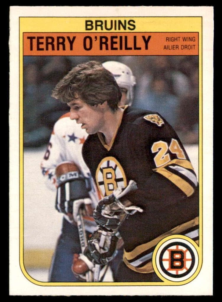 Terry O'Reilly 1982 topps O-Pee-Chee
