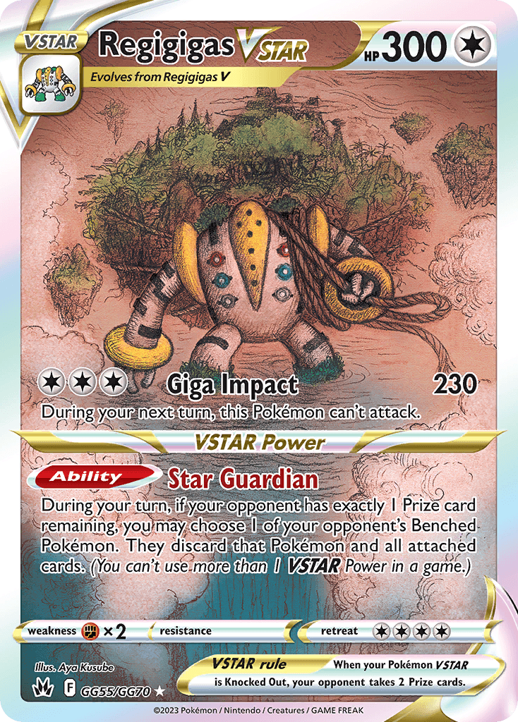 Regigigas VSTAR 2024 Pokemon