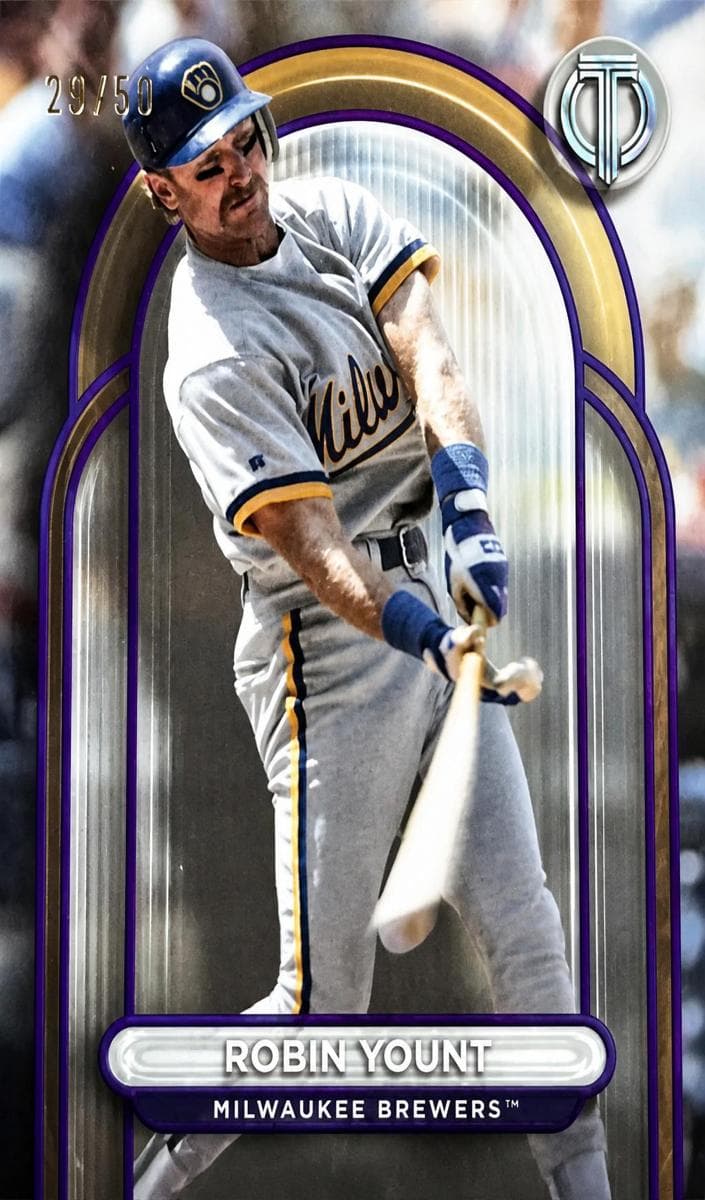 Robin Yount 2024 topps Topps Tribute