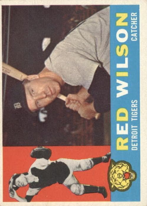 Red Wilson 1960 topps Topps