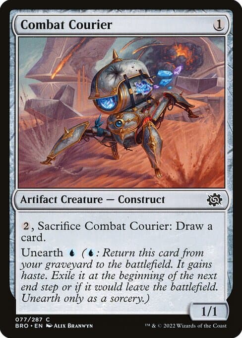Combat Courier 2022 Magic: The Gathering Brother's War