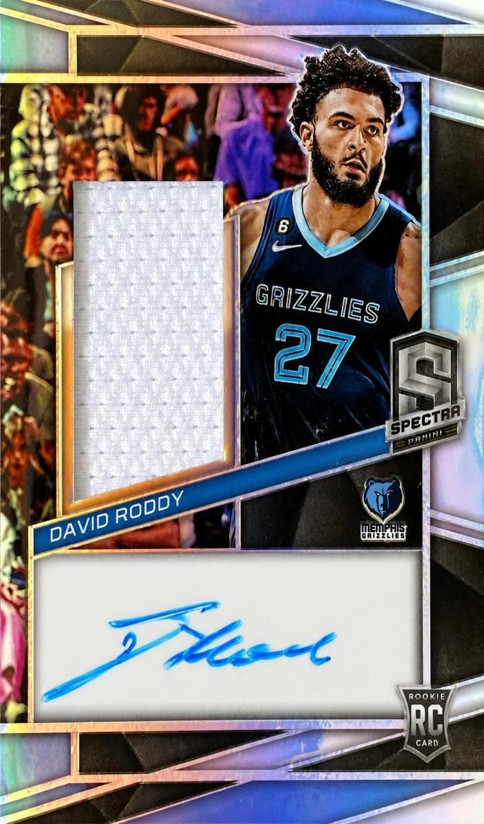 David Roddy 2022 panini Panini Spectra