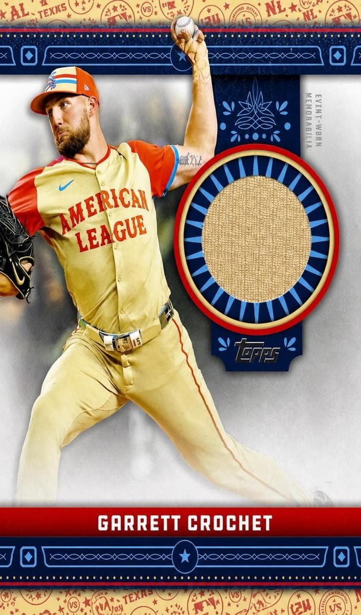 Garrett Crochet 2024 topps Topps Update