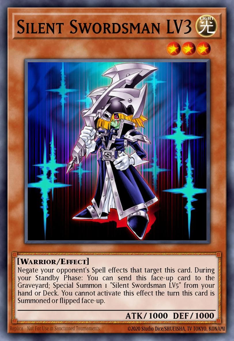 Silent Swordsman LV3 #DT05-EN009