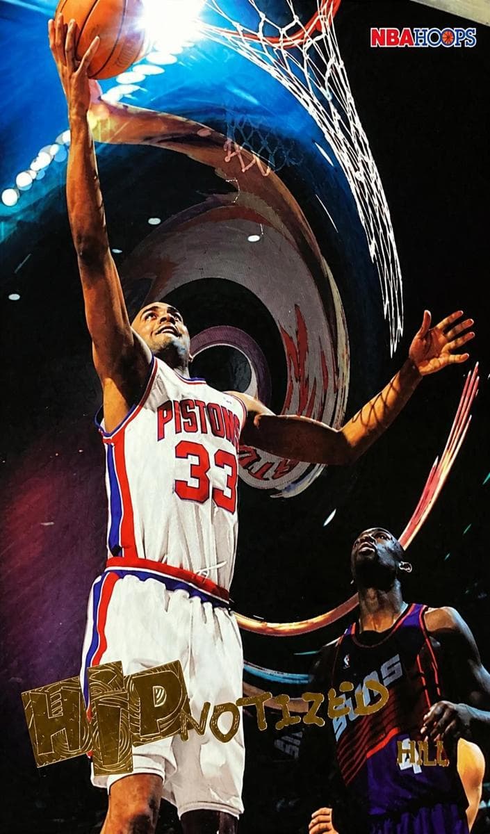 Grant Hill 1996 panini Hoops