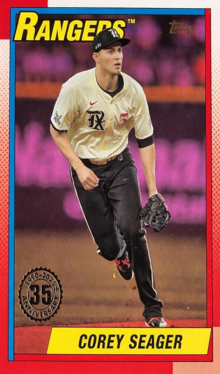 Corey Seager 2025 topps Topps