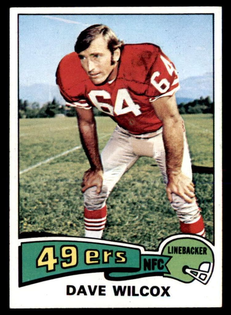 Dave Wilcox 1975 topps Topps