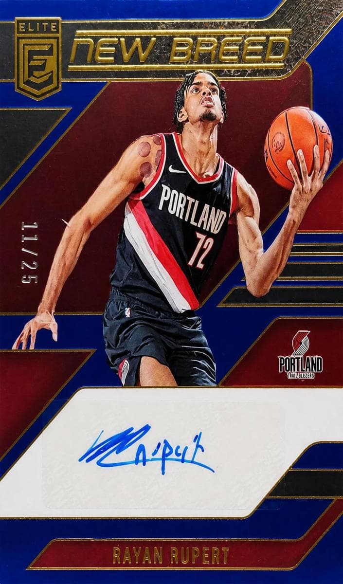 Rayan Rupert 2023 panini Donruss Elite