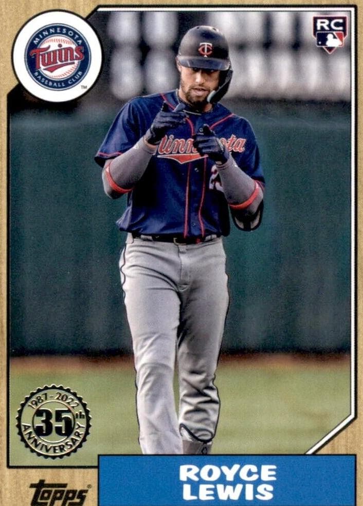 Royce Lewis 2022 topps Topps Update
