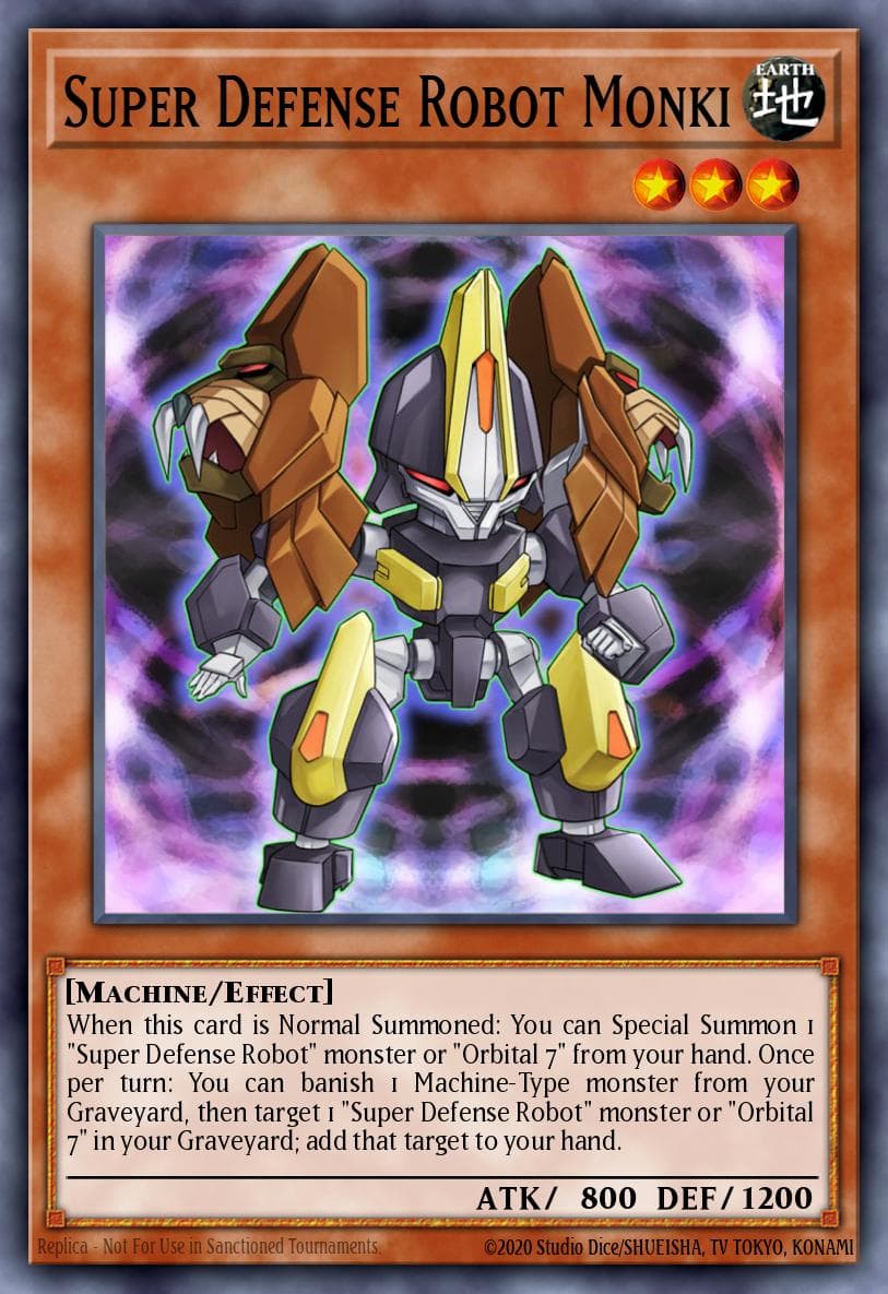 Super Defense Robot Monki #MP14-EN065