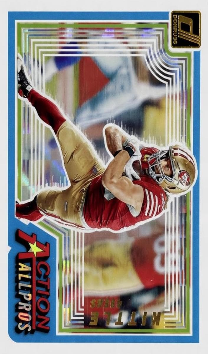 George Kittle 2023 panini Panini Donruss