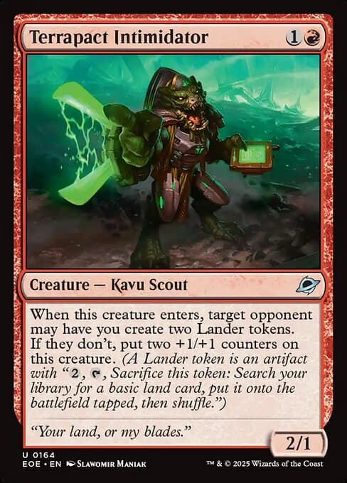 Terrapact Intimidator 2025 Magic: The Gathering Edge of Eternities