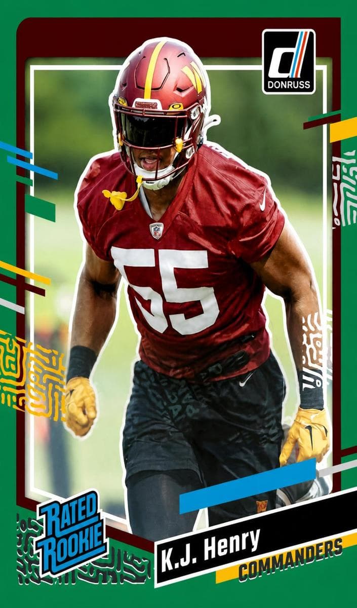K.J. Henry 2023 panini
