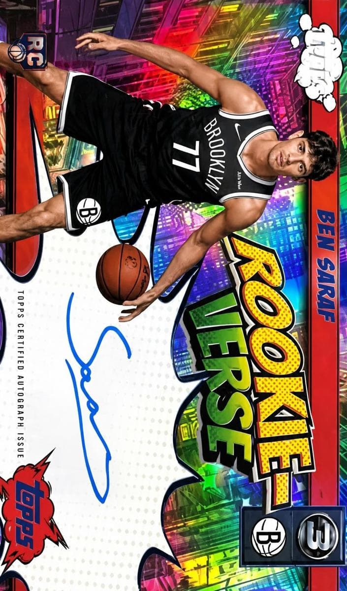 Ben Saraf 2025 topps Topps 3