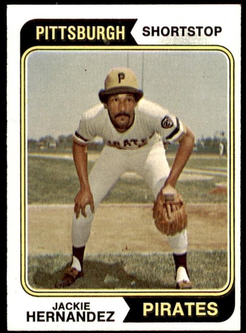 Jackie Hernandez 1974 topps Topps