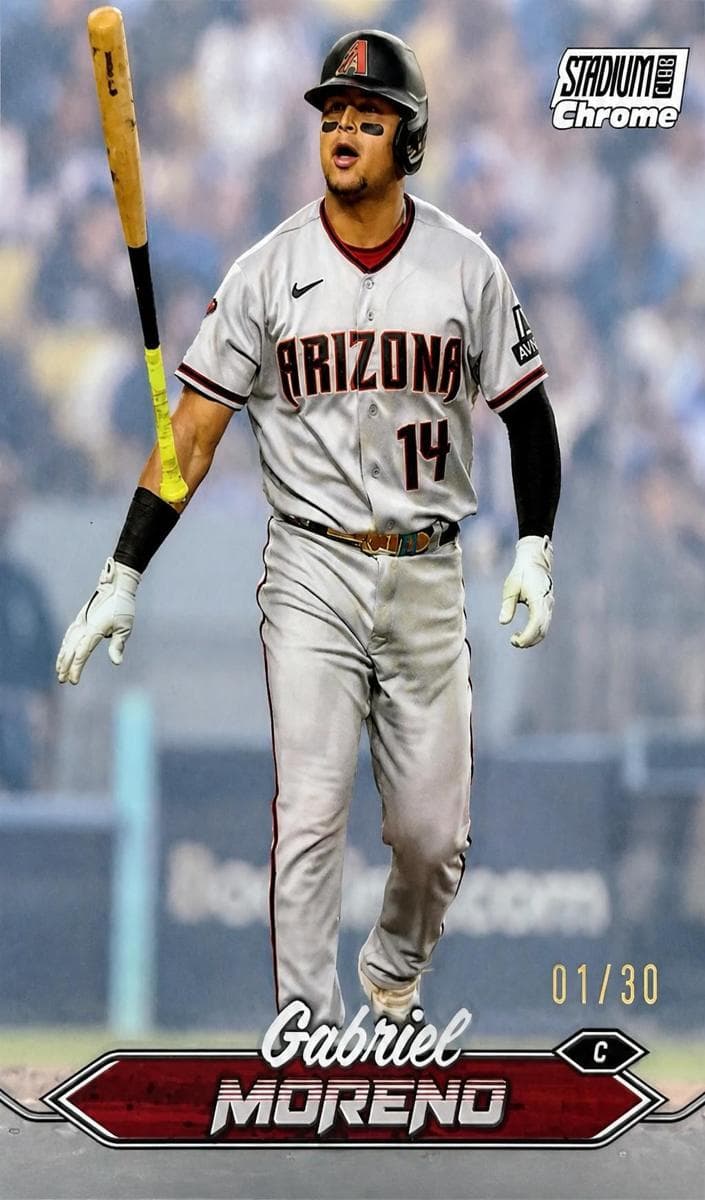Gabriel Moreno 2024 topps Stadium Club