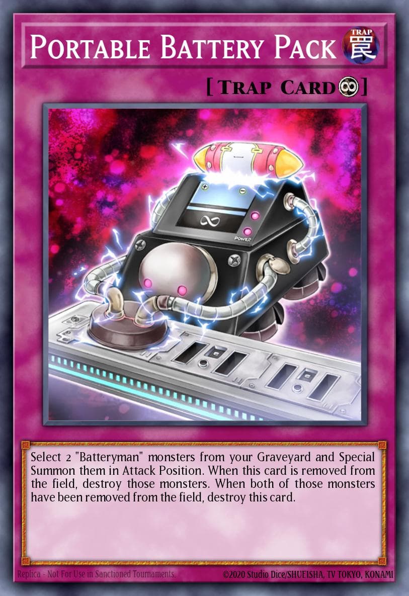Portable Battery Pack 2008 Yu-Gi-Oh! Light of Destruction