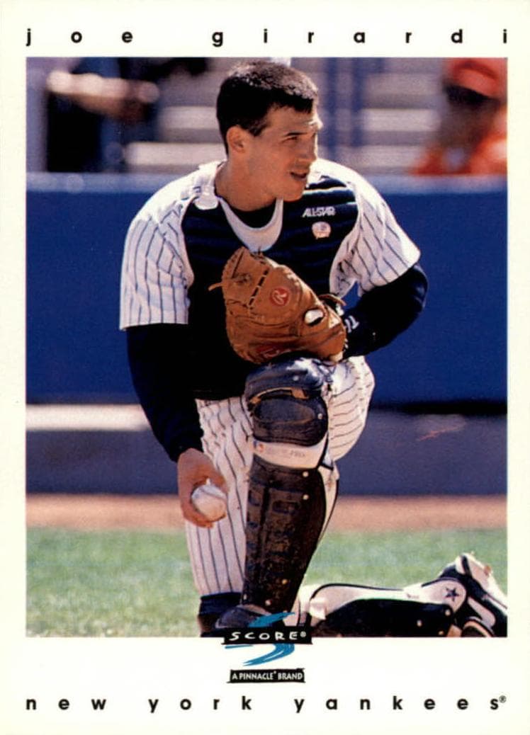 Joe Girardi 1997 panini Score