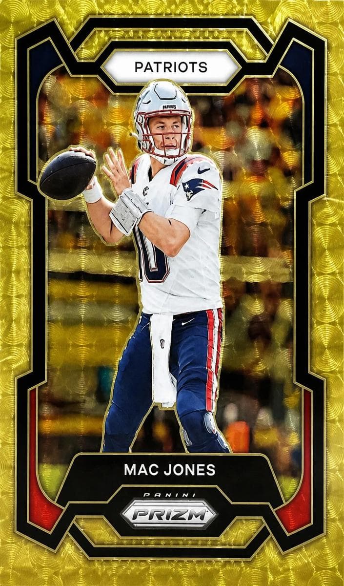 Mac Jones 2023 panini Panini Prizm