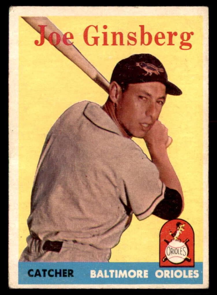 Joe Ginsberg 1958 topps Topps